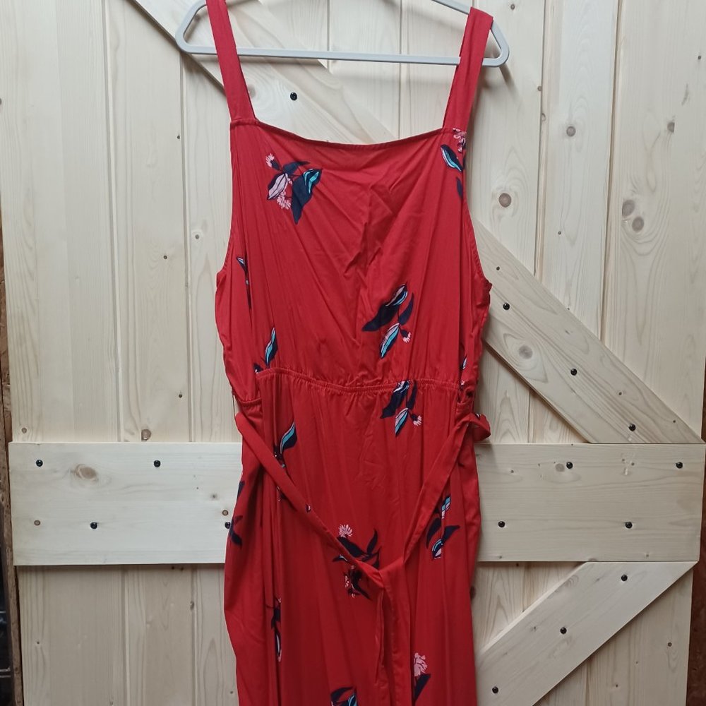 Ava & Viv Floral Midi Dress (3XL)